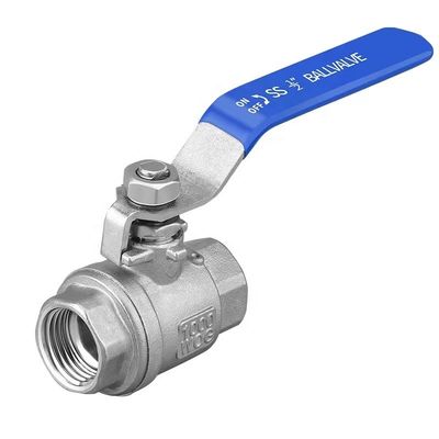 WZ из нержавеющей стали SS 304 316 NPT BSP с натяжкой 2PC шаровой клапан