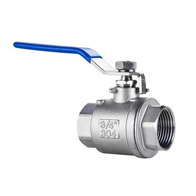 WZ из нержавеющей стали SS 304 316 NPT BSP с натяжкой 2PC шаровой клапан