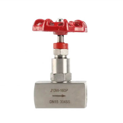 Высокое давление 1/2 "DN15 J13W-160P кованый сталь 304 316 316L игольный клапан