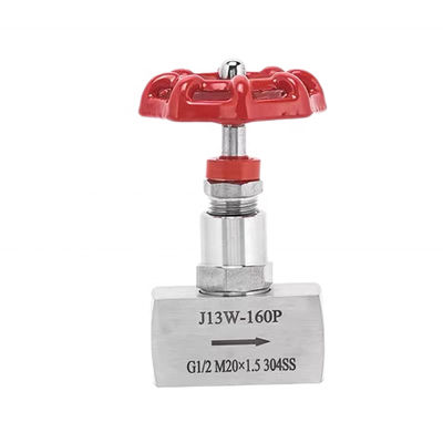 Высокое давление 1/2 "DN15 J13W-160P кованый сталь 304 316 316L игольный клапан
