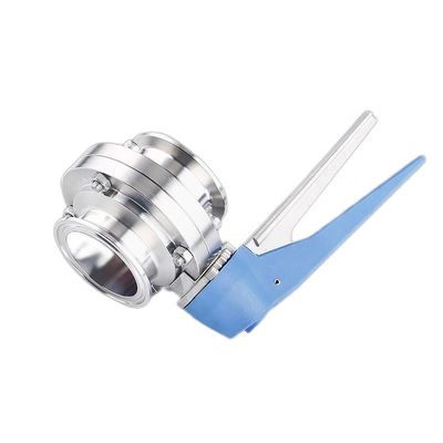Клапка бабочки с утками Сантехнический SS304/316L и средний