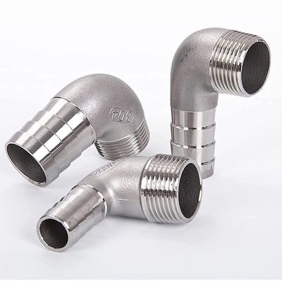 Женское соединение 3/8" шланг Барб х 1/2" НПТ мужской 90 градусов локтевой адаптер для домашнего пива