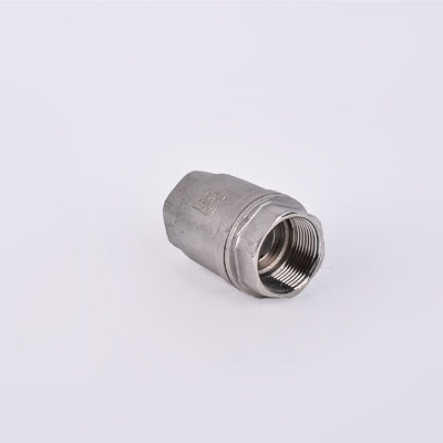 Серебряная отделка 1/2''-3.0'' Нержавеющей стали NPT BSP 201 304 Односторонний невозвратный контрольный клапан