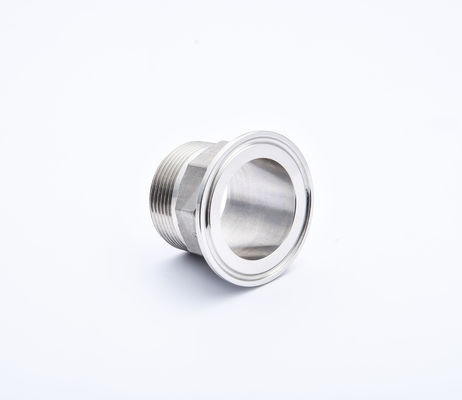 Мужской шестиугольный санитарный нержавеющая сталь 304 316L нить Ferrule Tri Clamp трубы фитинга