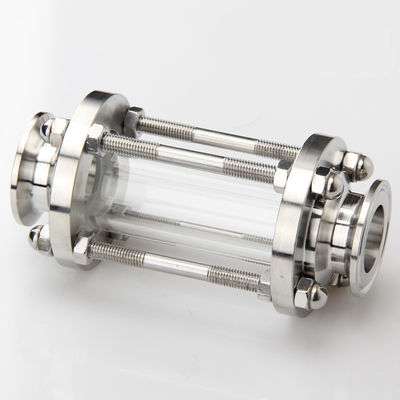 Санитарные трубные фитинги из нержавеющей стали 304/316 Tri Clamp Straight Tubular Vision Class