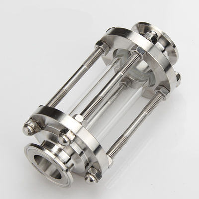 Санитарные трубные фитинги из нержавеющей стали 304/316 Tri Clamp Straight Tubular Vision Class