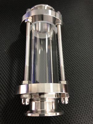 Санитарные трубные фитинги из нержавеющей стали 304/316 Tri Clamp Straight Tubular Vision Class