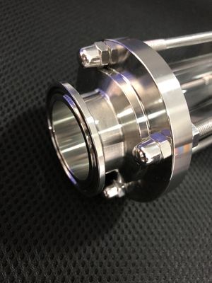 Санитарные трубные фитинги из нержавеющей стали 304/316 Tri Clamp Straight Tubular Vision Class