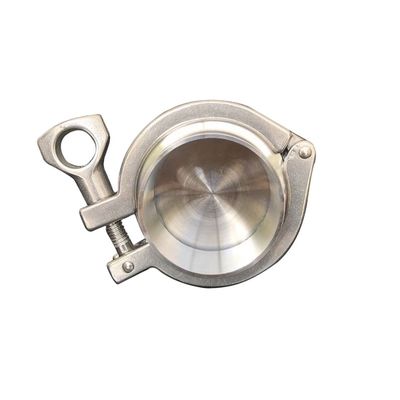 Заказный круглый код головы санитарный 304/316L из нержавеющей стали 1.5 Tri Clamp Ferrule End Cap