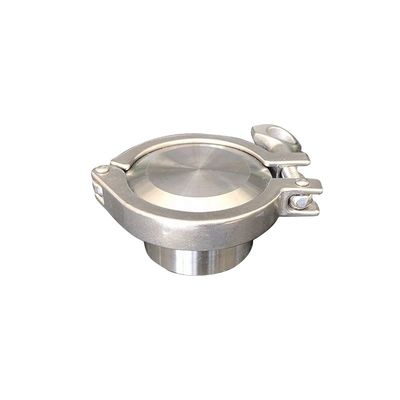 Заказный круглый код головы санитарный 304/316L из нержавеющей стали 1.5 Tri Clamp Ferrule End Cap