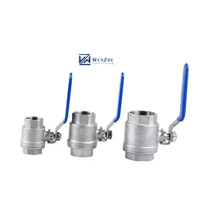 WZ Нержавеющая сталь 201 1pc 2pc 3pc шаровой клапан 3A DIN NPT BSPT BSPP 1-1/4 для промышленности