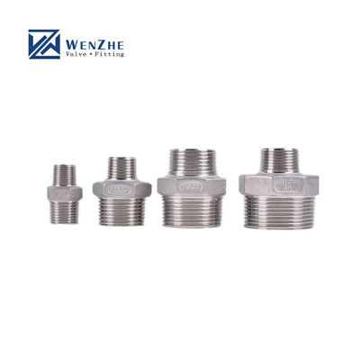 304/316L из нержавеющей стали BSP/NPT мужская нить шестиугольный сосок для водной среды 1/4''-4.0