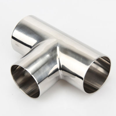 Быстрая установка SS304 316L Tri Clamp Equal Tee Pipe Fitting для соединения пищевой промышленности