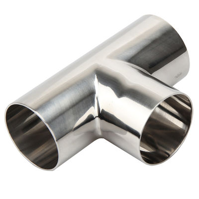 Быстрая установка SS304 316L Tri Clamp Equal Tee Pipe Fitting для соединения пищевой промышленности