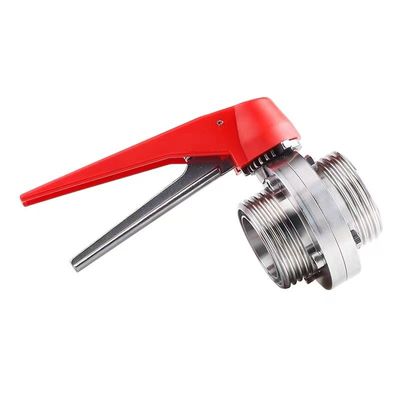 WZ из нержавеющей стали 304 316 316L с натяжкой клапан бабочки равен 1/8 "--4" для DIN 3A SMS