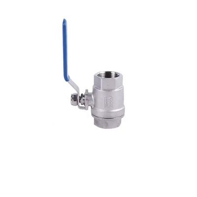 3/8" Ss304 Нормальное давление шарового клапана с нитей соединения 3A DIN NPT BSPT BSPP
