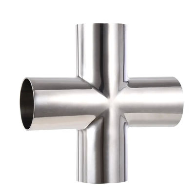 WZ ISO Standard Size 4 Way Elbow Pipe Fitting из нержавеющей стали 304/316 для санитарных нужд