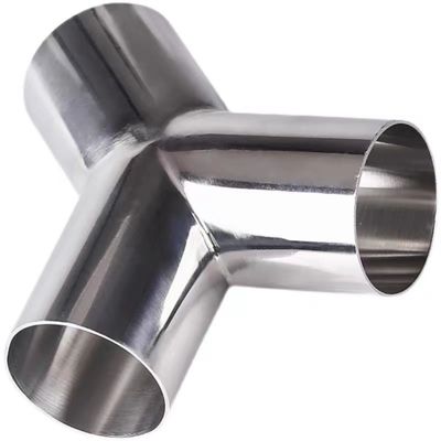1/8"--4" Серебряный WZ DN50 SS304 316L нержавеющая сталь санитарный Y тип Tee трубный адаптер