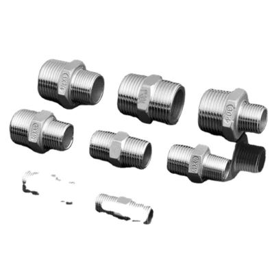Поддержка на заказ ODM литье из нержавеющей стали 316 BSP/NPT Hex Reducing Nipple