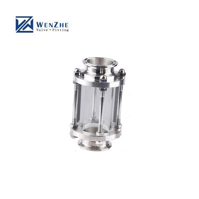 Санитарные трубные фитинги из нержавеющей стали 304/316 Tri Clamp Straight Tubular Vision Class