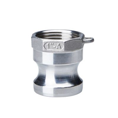 SS 304 316 Крупные соединители Camlock для водогазового масла NPT BSP 1/4"-4" Код круглой головы