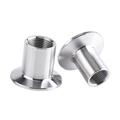 Tri Clamp Npt Bsp Трубовые фитинги Мужской адаптер нитки/сцепление с круглым головкой код SS304