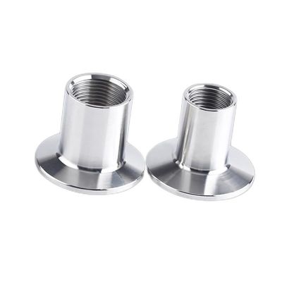 Tri Clamp Npt Bsp Трубовые фитинги Мужской адаптер нитки/сцепление с круглым головкой код SS304