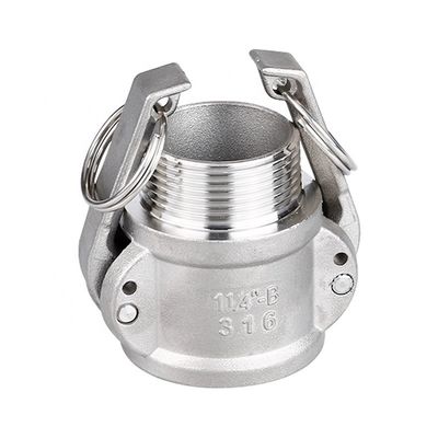 Специализированные SS304 316L Type B Camlock быстрые разъединители для водогазового масла NPT BSP 1/4 "-4