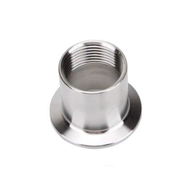 Tri Clamp Npt Bsp Трубовые фитинги Мужской адаптер нитки/сцепление с круглым головкой код SS304
