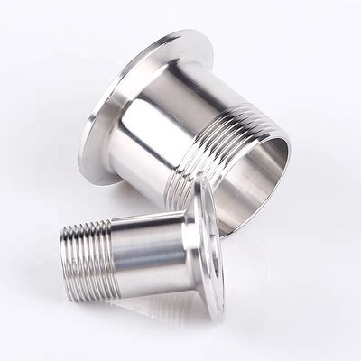Санитарная нержавеющая сталь 304 Tri Clamp Bsp Трубовые фитинги Мужское резьбовое соединение кованое