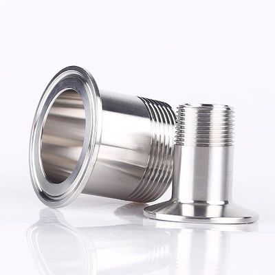 Санитарная нержавеющая сталь 304 Tri Clamp Bsp Трубовые фитинги Мужское резьбовое соединение кованое