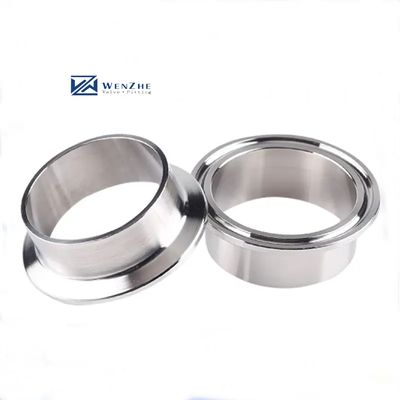 Нержавеющая сталь 304 316 SMS Tri Clover Ferrule/Nipple Silver Clamp Connection Design