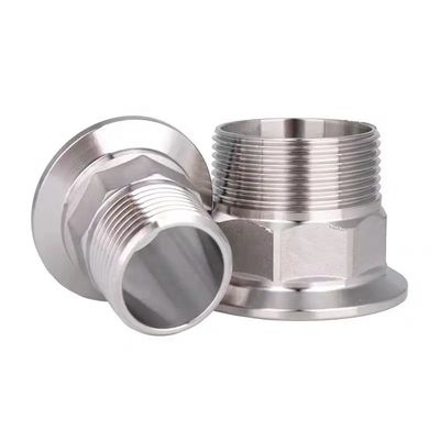 Санитарная нержавеющая сталь SS304/SS316L Tri Clamp Hex Nipple Thread Ferrule