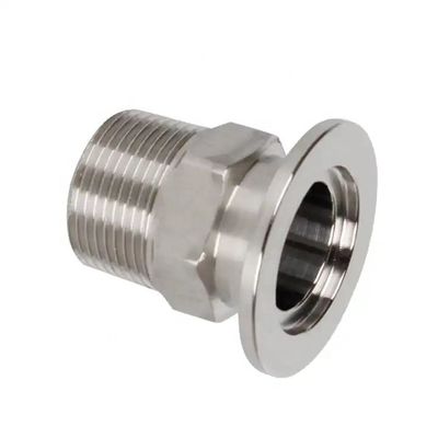 Санитарная нержавеющая сталь SS304/SS316L Tri Clamp Hex Nipple Thread Ferrule