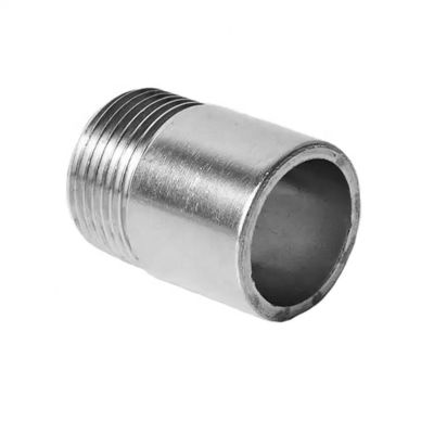 Серебряный WZ SS316 Мужской ствол Ниппл NPT BSPP BSPT G Threaded 2" Поддержка OEM