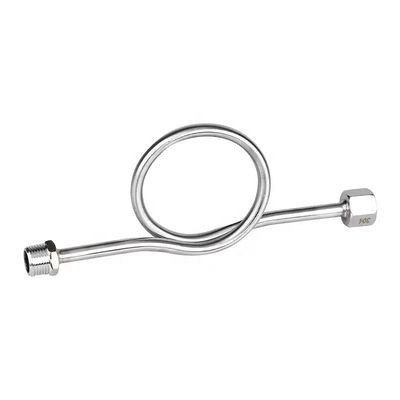 SS304 316 316L Круглое кольцо 6000 PSI 1/2 NPT BSPT Крутящийся датчик давления Снуббер Сифонная трубка